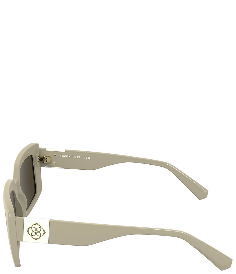 Kendra Scott Women's Dira 55mm Rectangle Sunglasses