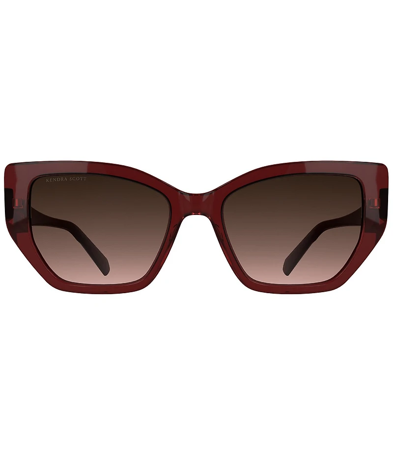 Kendra Scott Women's Dira 56mm Gradient Butterfly Sunglasses