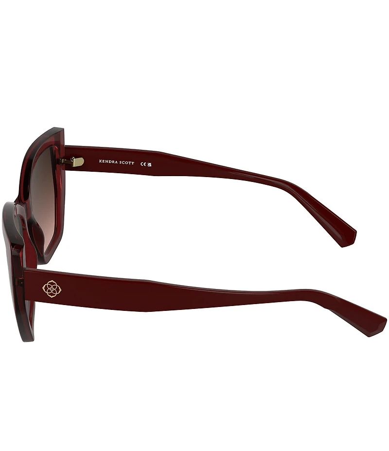 Kendra Scott Women's Dira 56mm Gradient Butterfly Sunglasses