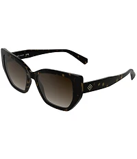 Kendra Scott Women's Dira 56mm Gradient Butterfly Sunglasses