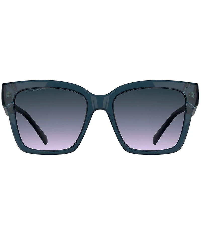Kendra Scott Women's Dira 56mm Rectangle Sunglasses