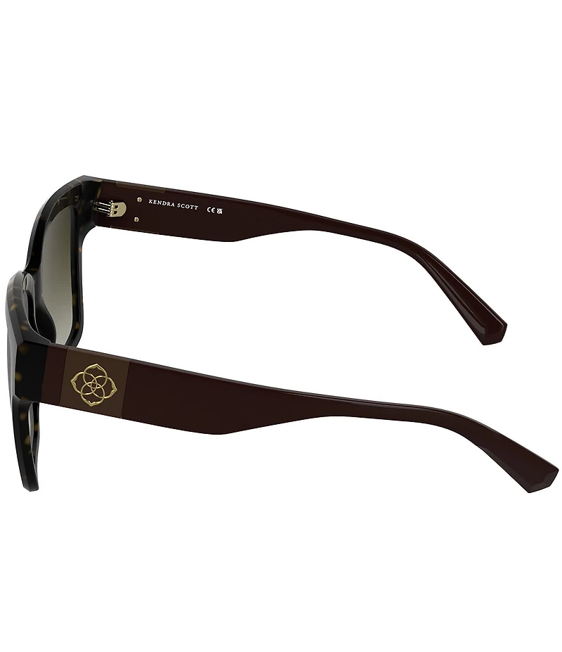 Kendra Scott Women's Dira 56mm Rectangle Sunglasses