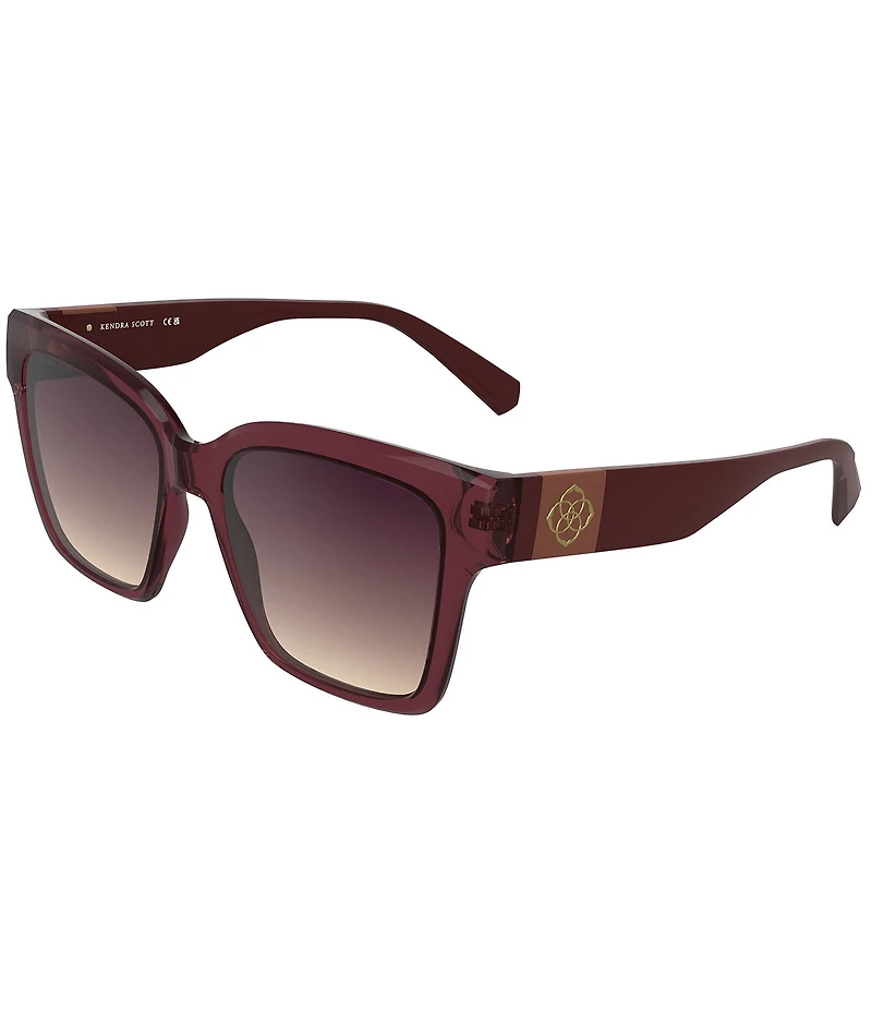 Kendra Scott Women's Dira 56mm Rectangle Sunglasses