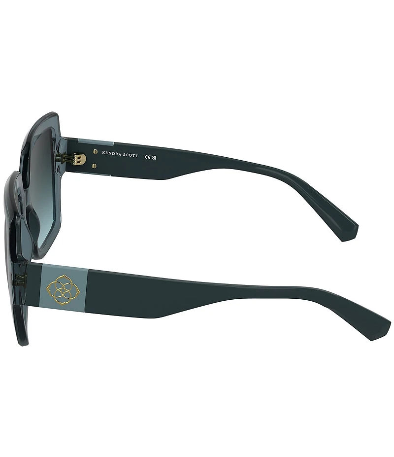 Kendra Scott Women's Dira 56mm Rectangle Sunglasses