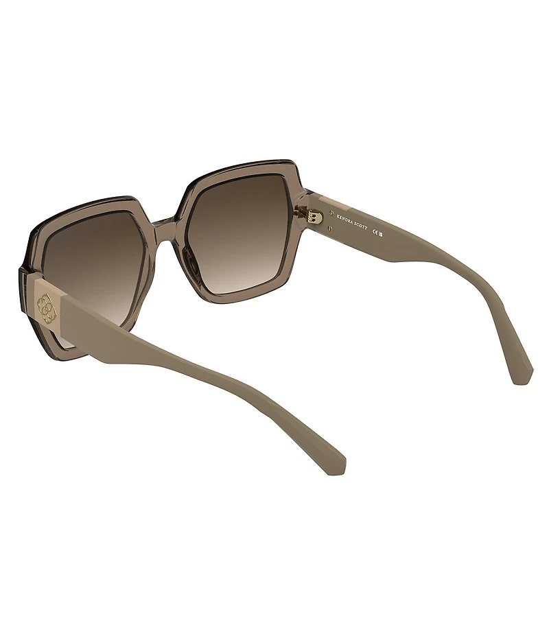 Kendra Scott Women's Dira 56mm Rectangle Sunglasses