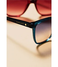 Kendra Scott Women's Dira 56mm Square Sunglasses