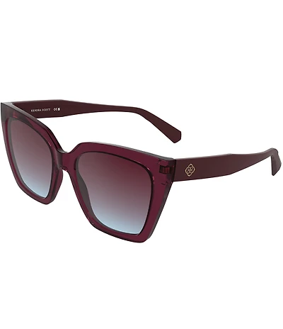 Kendra Scott Women's Dira Tea Cup 56mm Cat Eye Sunglasses
