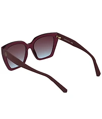 Kendra Scott Women's Dira Tea Cup 56mm Cat Eye Sunglasses