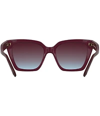 Kendra Scott Women's Dira Tea Cup 56mm Cat Eye Sunglasses