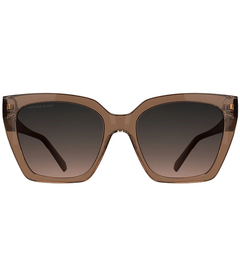 Kendra Scott Women's Dira Tea Cup 56mm Cat Eye Sunglasses