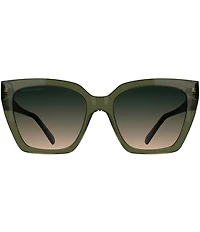 Kendra Scott Women's Dira Tea Cup 56mm Cat Eye Sunglasses