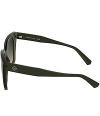 Kendra Scott Women's Dira Tea Cup 56mm Cat Eye Sunglasses