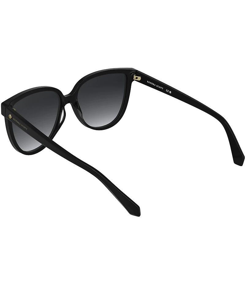 Kendra Scott Women's Dira Tea Cup 57mm Round Sunglasses
