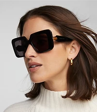 Kendra Scott Women's Brooke 54mm Rectangle Sunglasses