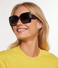 Kendra Scott Women's Brooke 54mm Rectangle Sunglasses