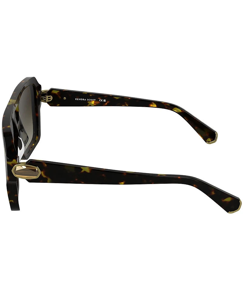 Kendra Scott Women's Elisa 57mm Navigator Sunglasses