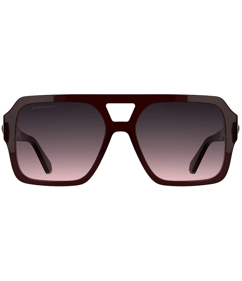 Kendra Scott Women's Elisa 57mm Navigator Sunglasses