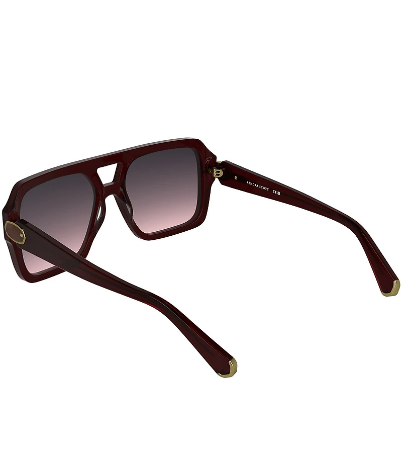 Kendra Scott Women's Elisa 57mm Navigator Sunglasses