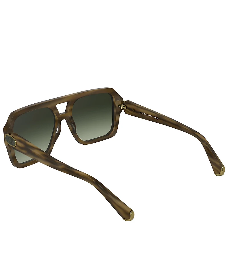 Kendra Scott Women's Elisa 57mm Navigator Sunglasses