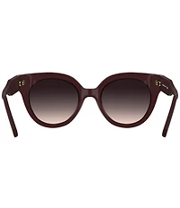 Kendra Scott Women's Amber 51mm Round Sunglasses
