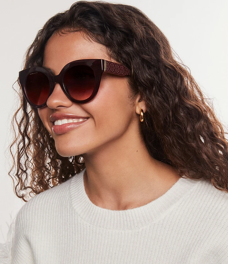 Kendra Scott Women's Amber 51mm Round Sunglasses