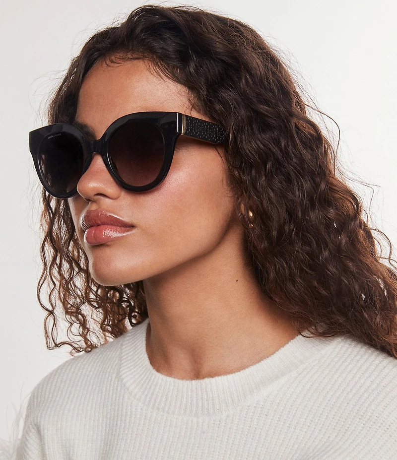 Kendra Scott Women's Amber 51mm Round Sunglasses