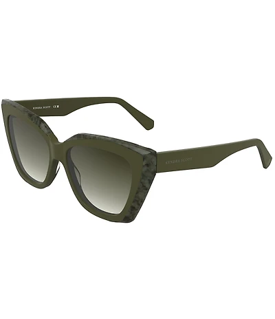 Kendra Scott Women's Katherine 56mm Cat Eye Sunglasses