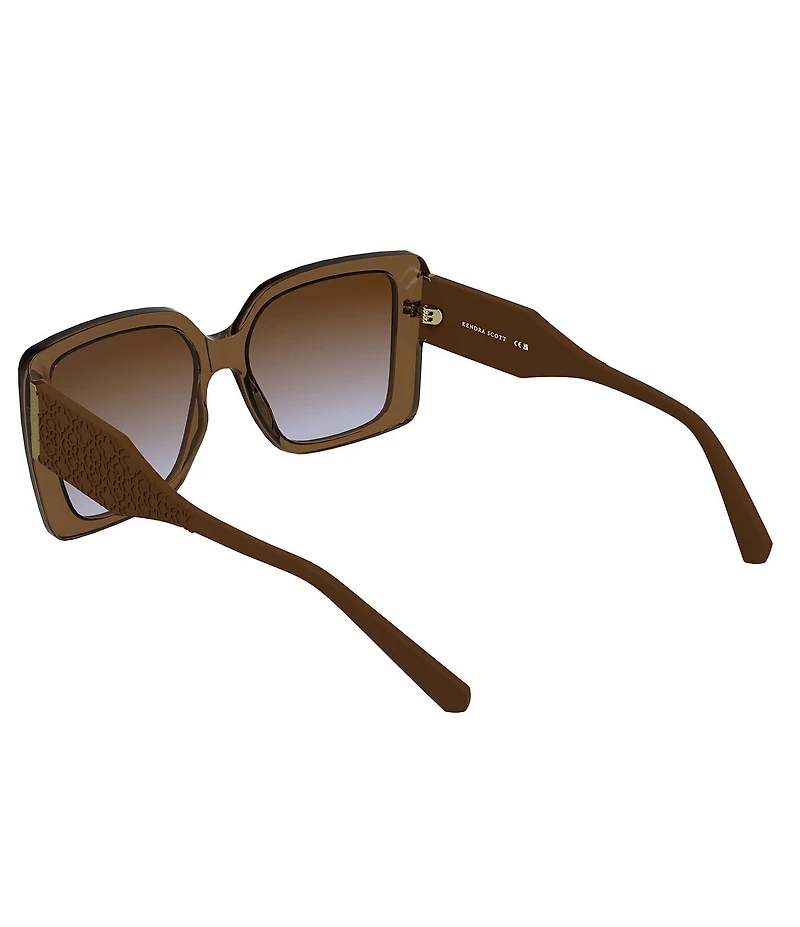 Kendra Scott Women's Aubree 56mm Square Sunglasses