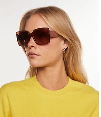 Kendra Scott Women's Aubree 56mm Square Sunglasses