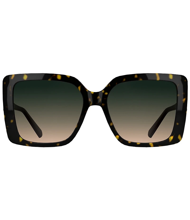 Kendra Scott Women's Aubree 56mm Square Sunglasses