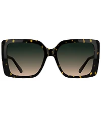 Kendra Scott Women's Aubree 56mm Square Sunglasses
