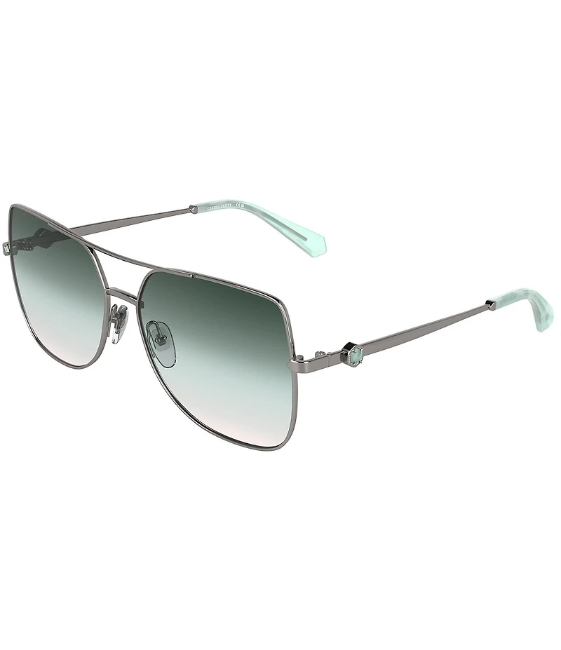 Kendra Scott Women's Davie 60mm Navigator Sunglasses
