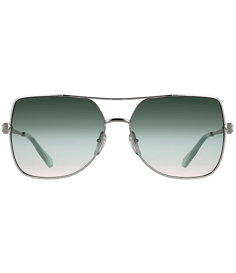 Kendra Scott Women's Davie 60mm Navigator Sunglasses