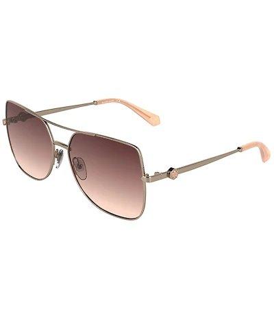 Kendra Scott Women's Davie 60mm Navigator Sunglasses