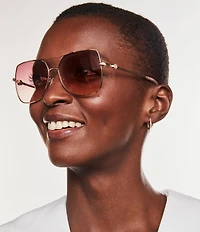 Kendra Scott Women's Davie 60mm Navigator Sunglasses