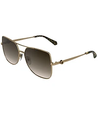 Kendra Scott Women's Davie 60mm Navigator Sunglasses