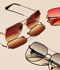 Kendra Scott Women's Davie 60mm Navigator Sunglasses