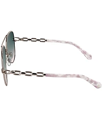 Kendra Scott Women's Korinne 61mm Aviator Sunglasses