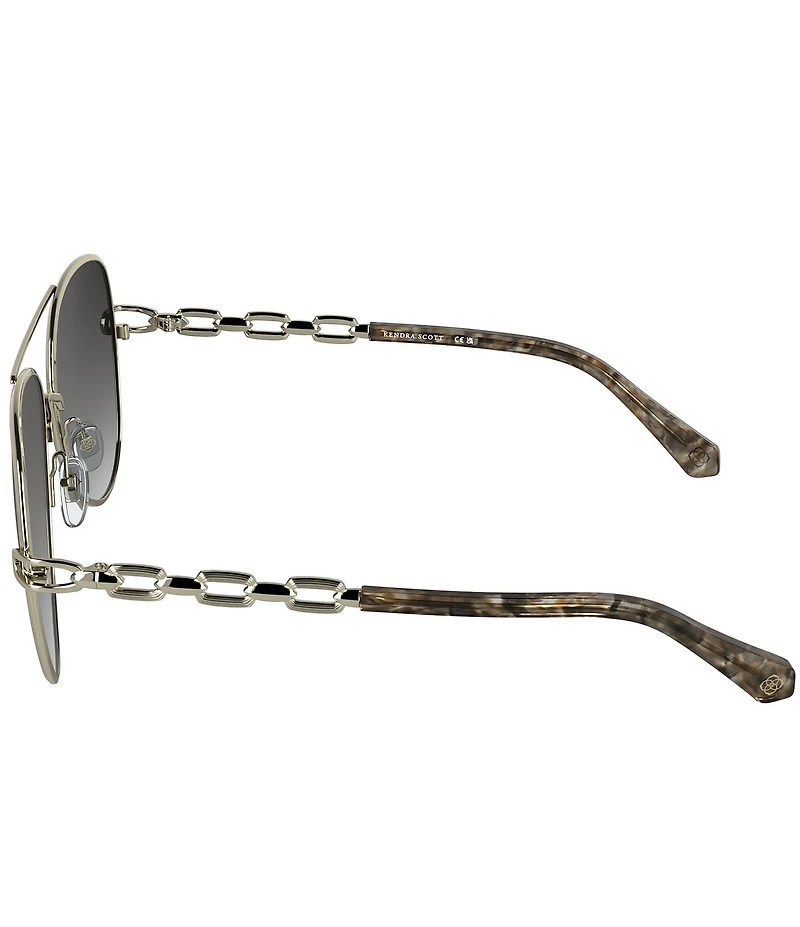 Kendra Scott Women's Korinne 61mm Aviator Sunglasses