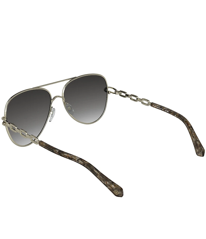 Kendra Scott Women's Korinne 61mm Aviator Sunglasses