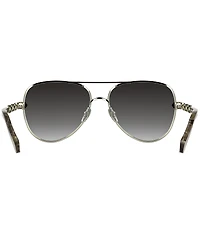 Kendra Scott Women's Korinne 61mm Aviator Sunglasses