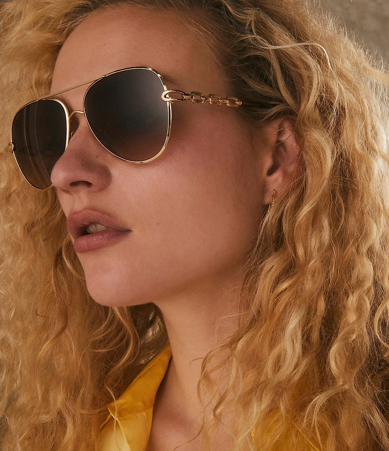 Kendra Scott Women's Korinne 61mm Aviator Sunglasses