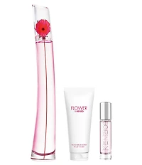 Kenzo Flower by Kenzo Poppy Bouquet Eau de Parfum 3-Piece Gift Set