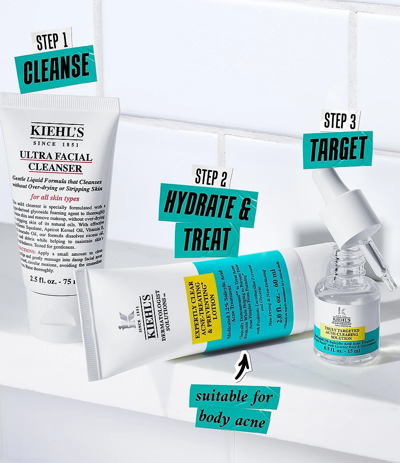Kiehl's Since 1851 Acne Skincare Solutions Gift Set