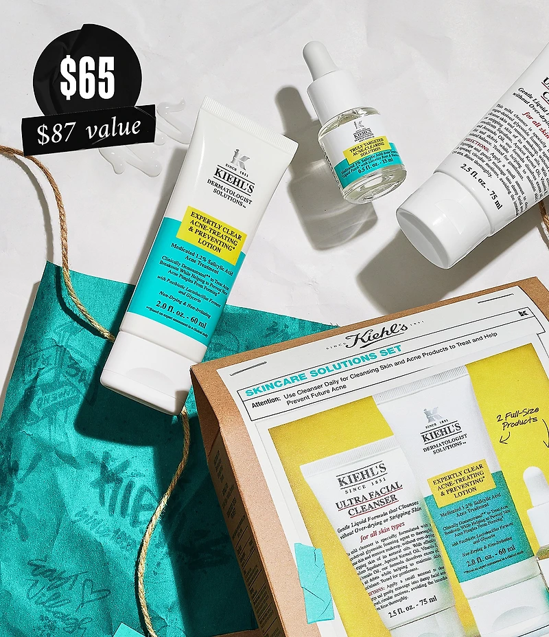 Kiehl's Since 1851 Acne Skincare Solutions Gift Set