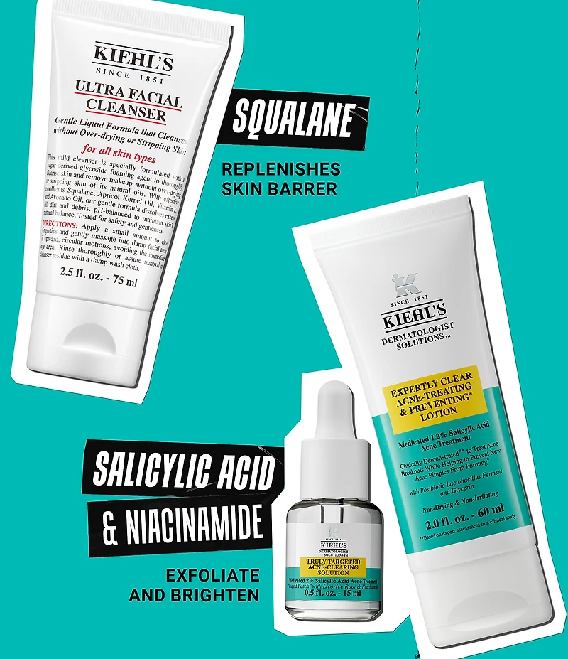 Kiehl's Since 1851 Acne Skincare Solutions Gift Set