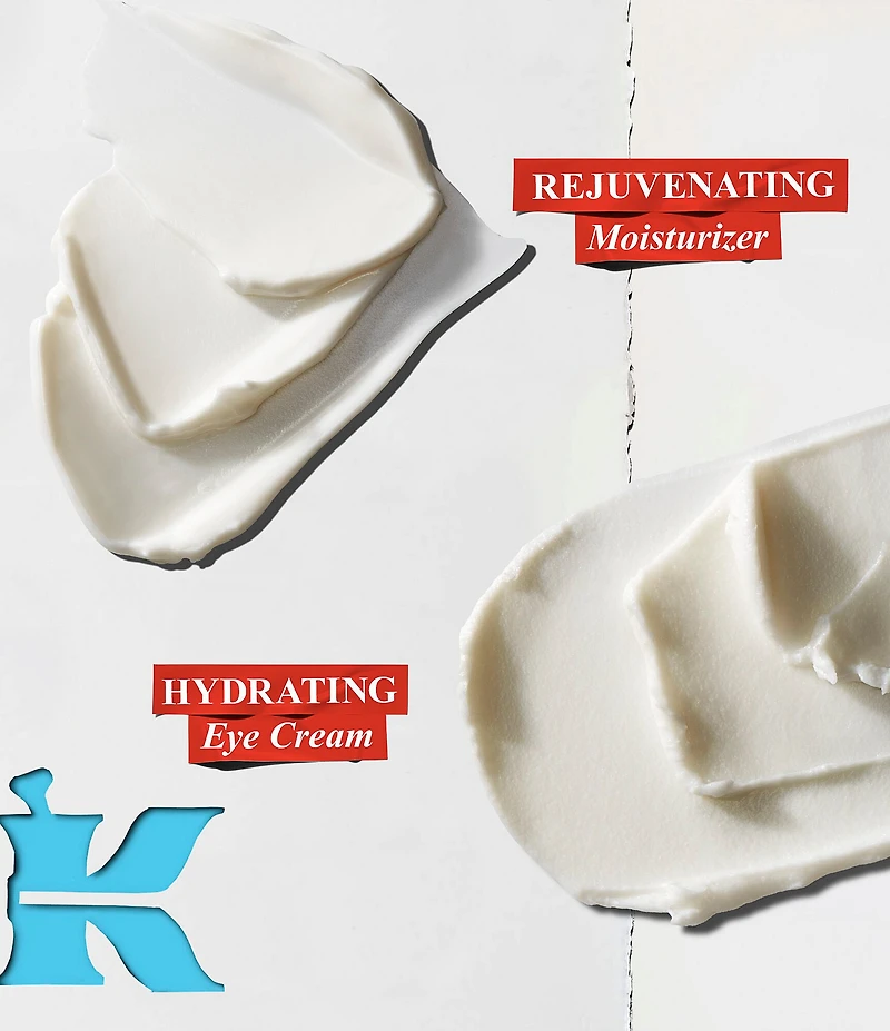 Kiehl's Since 1851 Age Defender Duo Face Moisturizer and Eye Cream Set for Men