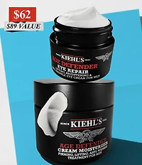 Kiehl's Since 1851 Age Defender Duo Face Moisturizer and Eye Cream Set for Men