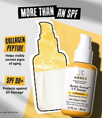 Kiehl's Since 1851 Better Screen UV Serum SPF50 Face Sunscreen Serum