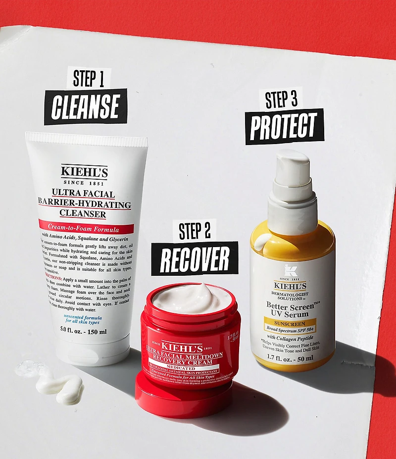 Kiehl's Since 1851 Better Screen UV Serum SPF50 Face Sunscreen Serum